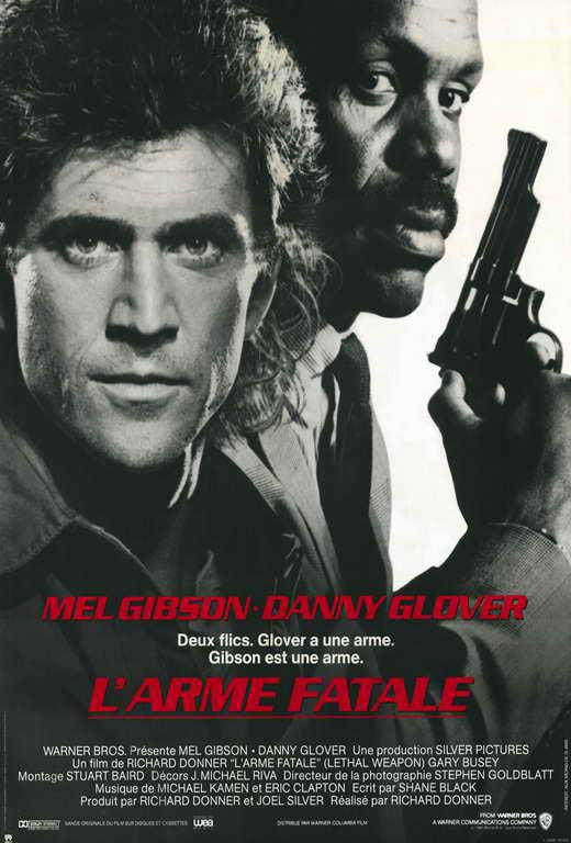 Lethal Weapon Movie Poster Print - 11x17 | Posterazzi