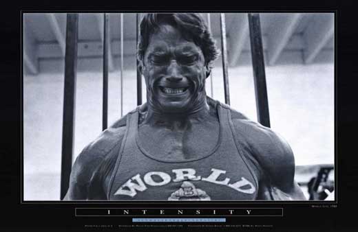 Arnold Schwarzenegger Movie Poster Print showcasing an iconic action star.