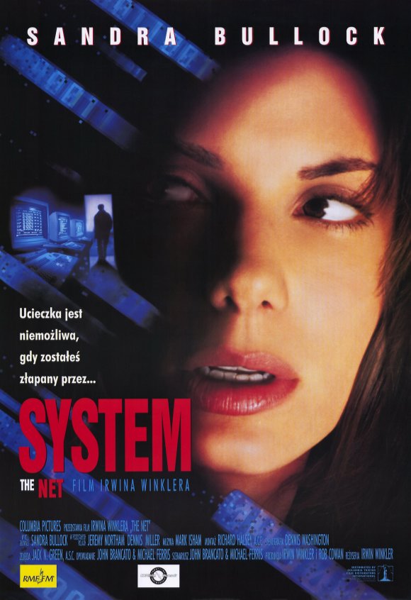 The Net Movie Poster Print showcasing a thrilling scene from the film.