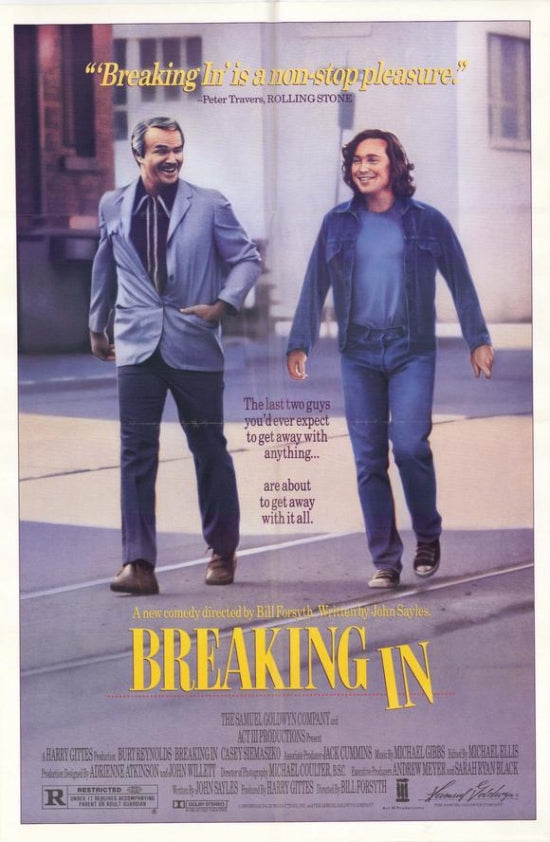 Breaking In Movie Poster Print showcasing thrilling cinematic artwork.