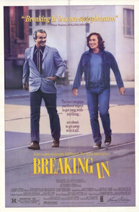 Breaking In Movie Poster Print showcasing thrilling cinematic artwork.