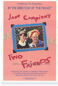 Two Friends Movie Poster Print featuring vibrant colors and cinematic theme.