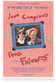 Two Friends Movie Poster Print featuring vibrant colors and cinematic theme.