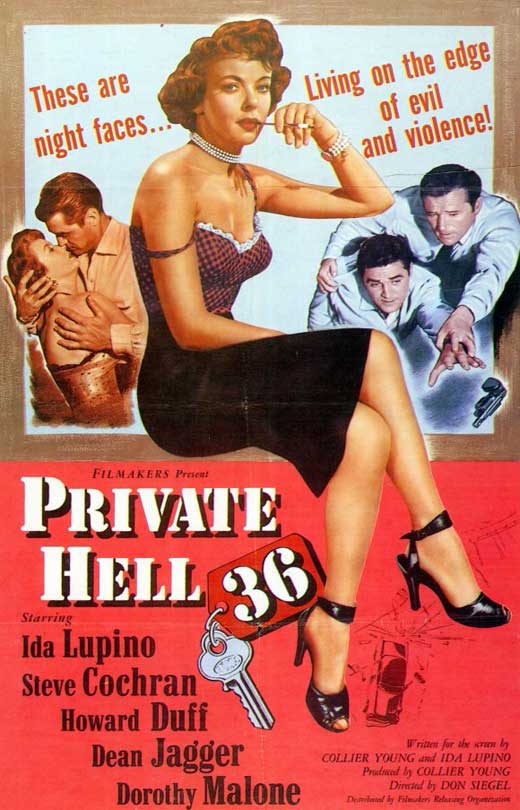 Private Hell 36 Movie Poster Print showcasing classic cinema artwork.