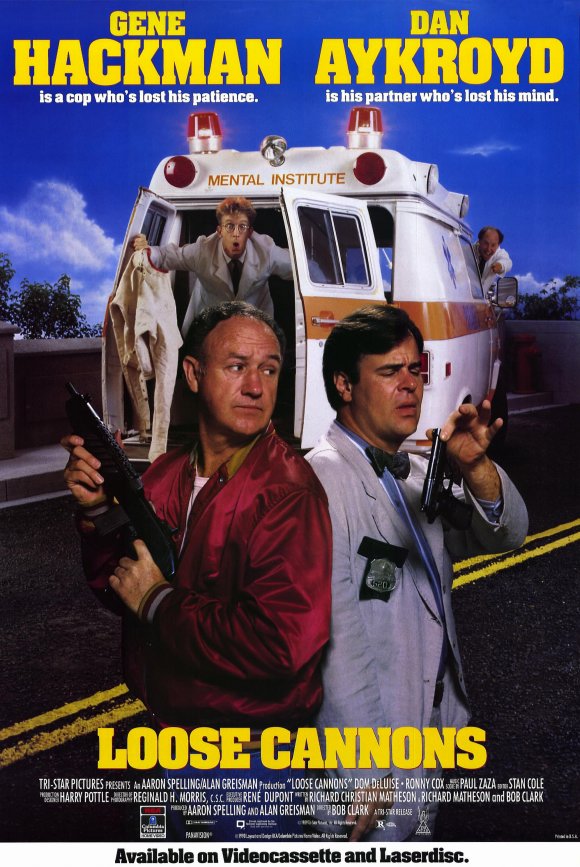 Loose Cannons Movie Poster Print featuring cinematic art.