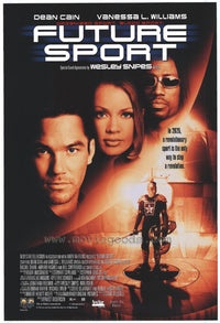 Futuresport Movie Poster Print showcasing dynamic visuals and sports theme.