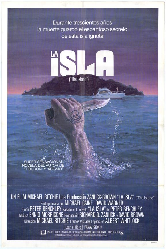 The Island Movie Poster Print showcasing vibrant cinematic artwork.
