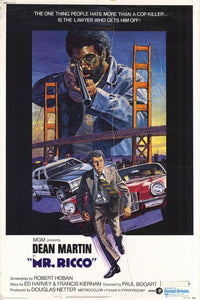Mr. Ricco Movie Poster Print showcasing cinematic drama.