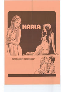 Karla Movie Poster Print showcasing vibrant imagery and captivating design.