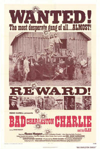 Bad Charleston Charlie Movie Poster Print showcasing vibrant colors and unique design.