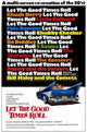 Let the Good Times Roll Movie Poster Print showcasing vibrant colors and fun design.