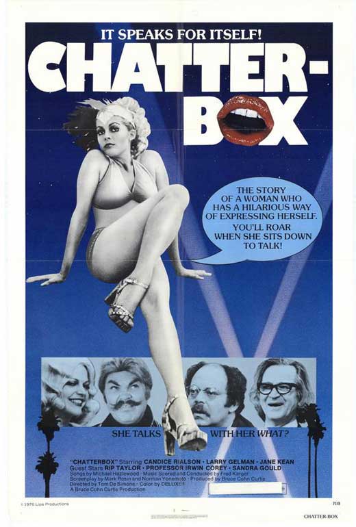 Chatterbox Movie Poster Print showcasing vibrant film art.