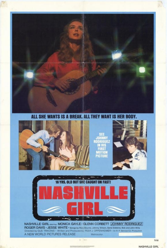Nashville Girl Movie Poster Print featuring vibrant imagery.