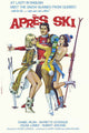 Apres Ski Movie Poster Print showcasing winter sports culture.