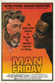 Man Friday Movie Poster Print showcasing classic film imagery.