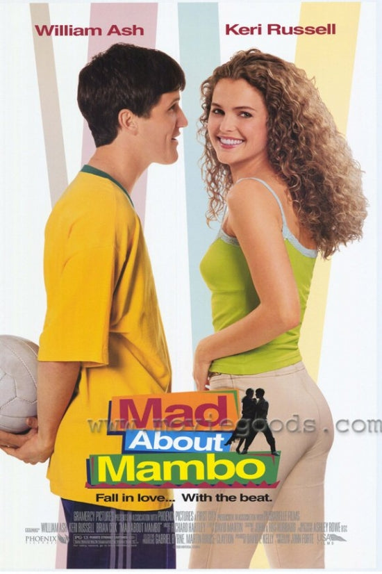 Mad About Mambo Movie Poster Print showcasing vibrant dance imagery.