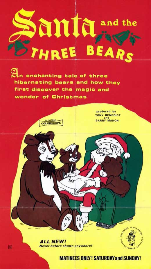 Santa and the 3 Bears Movie Poster Print (11 x 17)