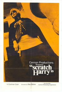 Scratch Harry Movie Poster Print showcasing vibrant film artwork.