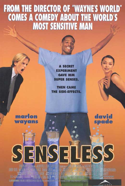 Senseless Movie Poster Print featuring vibrant design.