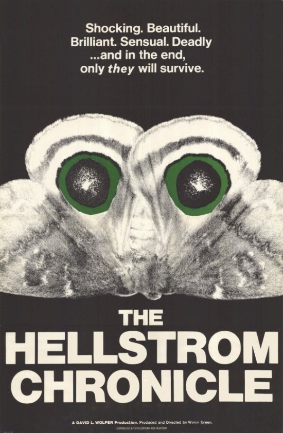 The Hellstrom Chronicle Movie Poster Print featuring striking visuals