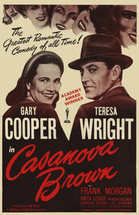 Casanova Brown Movie Poster Print showcasing classic cinema art.