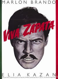 Viva Zapata! Movie Poster Print showcasing iconic revolutionary imagery.