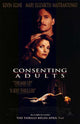 Consenting Adults Movie Poster Print featuring dramatic visuals.