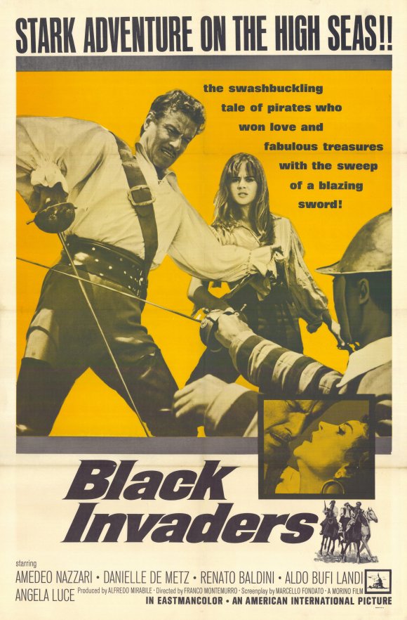 The Black Invaders Movie Poster Print showcasing thrilling cinema art.