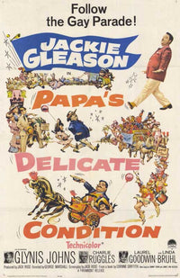 Papa's Delicate Condition Movie Poster Print featuring classic film art.