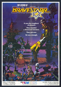 The Legend of BraveStarr Movie Poster Print (11x17)