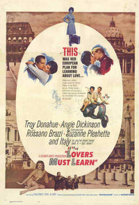 Rome Adventure Movie Poster Print showcasing vibrant imagery and classic film aesthetics.