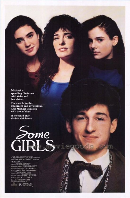 Some Girls Movie Poster Print showcasing vibrant design.
