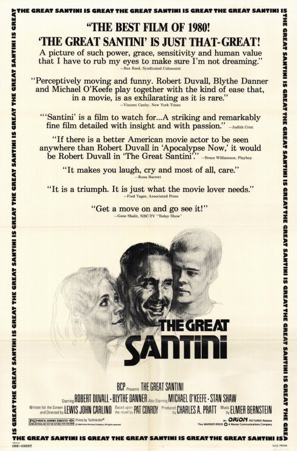 The Great Santini Movie Poster Print (11x17) | Posterazzi