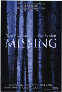The Missing Movie Poster Print showcasing vibrant colors and striking imagery.