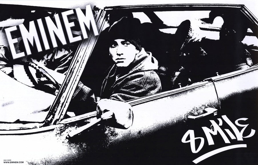 8 Mile Movie Poster Print showcasing the iconic film artwork.