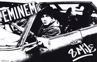 8 Mile Movie Poster Print showcasing the iconic film artwork.