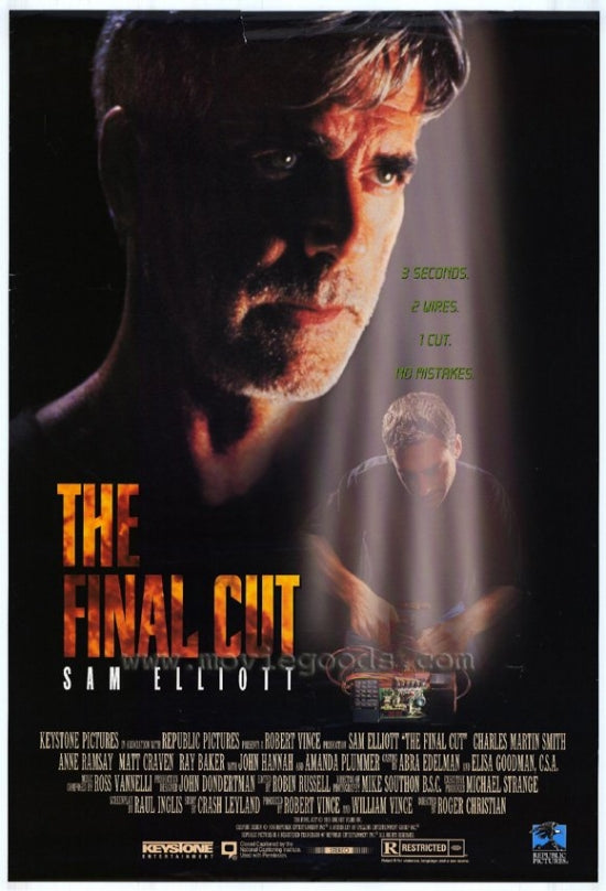 The Final Cut Movie Poster Print showcasing cinematic art.