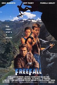 Freefall Movie Poster showcasing vibrant design and cinematic theme.