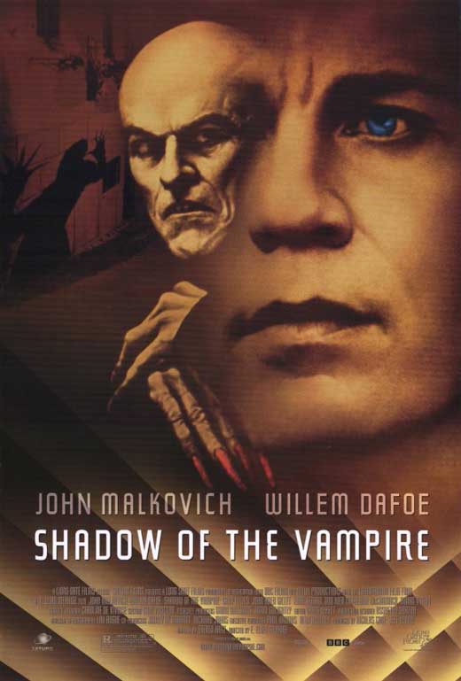 Shadow of the Vampire Movie Poster Print showcasing dark cinematic art.