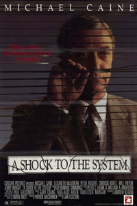 A Shock to the System movie poster print showcasing vibrant artwork