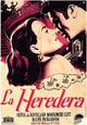 The Heiress Movie Poster Print showcasing classic cinema