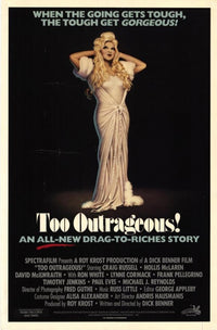 Too Outrageous Movie Poster Print - Vibrant and Fun Design