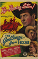 Gentleman from Texas Movie Poster Print showcasing classic cinema.