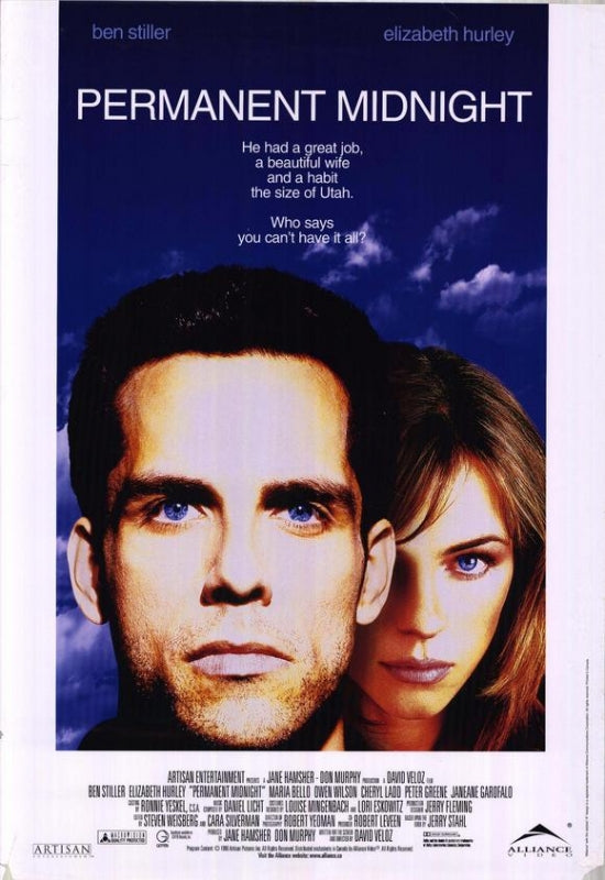 Permanent Midnight Movie Poster Print showcasing cinematic art.