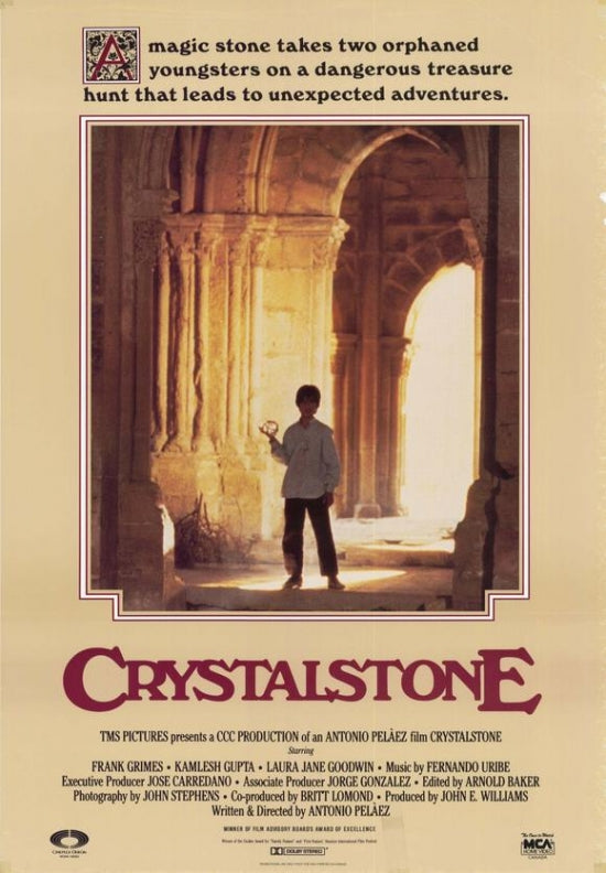 Crystalstone Movie Poster Print featuring vibrant colors and cinematic imagery.