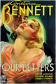Our Betters Movie Poster Print showcasing classic film art.