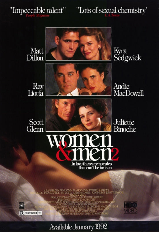 Women & Men 2 Movie Poster Print showcasing vibrant colors and cinematic art.