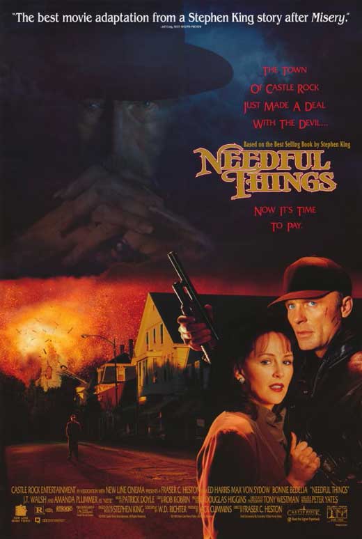 Needful Things Movie Poster Print showcasing horror film art.