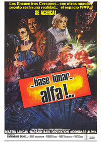 Space: 1999 Movie Poster Print featuring classic sci-fi artwork