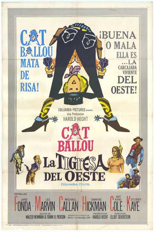 Cat Ballou Movie Poster Print - 11x17 | Posterazzi
